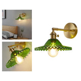 Maxbell Modern Wall Mounted Lamp Wall Sconce Fixture for Home Study Bedroom Green