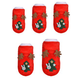 Maxbell Pet Christmas Clothes Winter Warm Flannel Hoodie Apparel for Pug Party 30cmx20cm