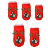 Maxbell Pet Christmas Clothes Winter Warm Flannel Hoodie Apparel for Pug Party 30cmx20cm