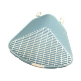 Maxbell Rabbit Litter Box with Grid Potty Trainer for Rabbit Bedding Supplies Cage Blue