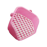 Maxbell Rabbit Litter Box Durable Portable Bunny Potty Trainer for Pink