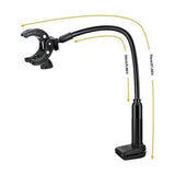 Maxbell Pet Hair Dryer Stand Adjustable Clamp Grooming Table Mount Hands Free