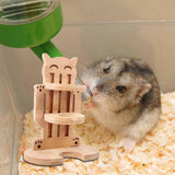 Maxbell Rabbit Drinker Holder Water Bottle Stand Small Animals Bunny Chinchillas 16.5cmx9cmx21cm