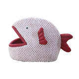 Maxbell Cute Cat Bed for Indoor Cats Kitten Cave Tent Anti Slip Warm Dog Bed Pet Bed Red