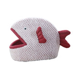 Maxbell Cute Cat Bed for Indoor Cats Kitten Cave Tent Anti Slip Warm Dog Bed Pet Bed Red