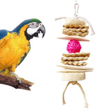 Maxbell Bird Chewing Toy Calcium Food for Cockatiels Lovebird Budgie