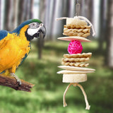 Maxbell Bird Chewing Toy Calcium Food for Cockatiels Lovebird Budgie