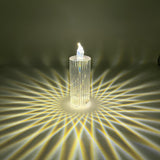 Maxbell LED Electronic Candle Flameless Romantic Creative for Christmas 6.3cmx18.3cm