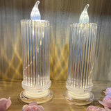 Maxbell LED Electronic Candle Flameless Romantic Creative for Christmas 6.3cmx18.3cm