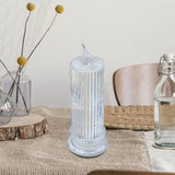 Maxbell LED Electronic Candle Flameless Romantic Creative for Christmas 6.3cmx18.3cm