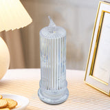 Maxbell LED Electronic Candle Flameless Romantic Creative for Christmas 6.3cmx18.3cm