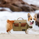 Maxbell Dog Backpack No Pull, Dog Harness Saddle Bag for Camping Travel Walking S