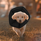Maxbell Dog Cone Collar Foldable Cat Protective Pets Protective Collars Anti Bite L