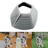 Maxbell Dog Cone Collar Foldable Cat Protective Pets Protective Collars Anti Bite L