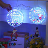 Maxbell Christmas String Lights with Music Outside Xmas Bedroom Hanging LED Lights Christmas Tree