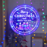 Maxbell Christmas String Lights with Music Outside Xmas Bedroom Hanging LED Lights Christmas Tree