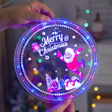 Maxbell Christmas String Lights with Music Outside Xmas Bedroom Hanging LED Lights Christmas Tree