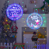 Maxbell Christmas String Lights with Music Outside Xmas Bedroom Hanging LED Lights Christmas Tree