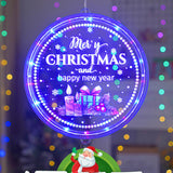 Maxbell Christmas String Lights with Music Outside Xmas Bedroom Hanging LED Lights Christmas Tree