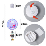 Maxbell Christmas String Lights with Music Outside Xmas Bedroom Hanging LED Lights Christmas Man