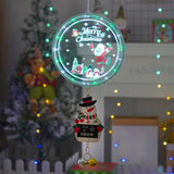 Maxbell Christmas String Lights with Music Outside Xmas Bedroom Hanging LED Lights Christmas Man