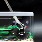 Maxbell Fish Tank Brush Scrubber Glass Cleaner Algae Removal Reusable Extended Rod