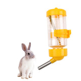 Maxbell Hanging Pet Automatic Water Feeder Parrot Hamster Cage Drinking Water Bottle Yellow