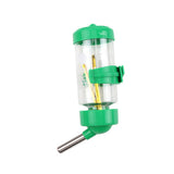 Maxbell Hanging Pet Automatic Water Feeder Parrot Hamster Cage Drinking Water Bottle Green