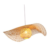 Maxbell Rustic Ceiling Hanging Light Fixture Chandelier Foyer LED Pendant Lighting 1 Tier with Shade