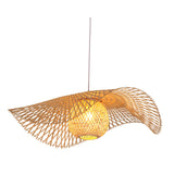 Maxbell Rustic Ceiling Hanging Light Fixture Chandelier Foyer LED Pendant Lighting 1 Tier with Shade