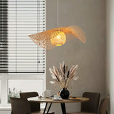 Maxbell Rustic Ceiling Hanging Light Fixture Chandelier Foyer LED Pendant Lighting 1 Tier with Shade