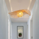 Maxbell Rustic Ceiling Hanging Light Fixture Chandelier Foyer LED Pendant Lighting 1 Tier with Shade