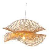 Maxbell Rustic Ceiling Hanging Light Fixture Chandelier Foyer LED Pendant Lighting 2 Tier