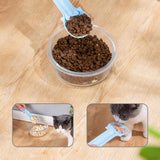 Maxbell Portable Pet Feeding Spoon Cat Strip Squeezer Tableware Shovel for Liquid Aureate