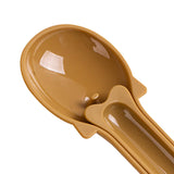 Maxbell Portable Pet Feeding Spoon Cat Strip Squeezer Tableware Shovel for Liquid Aureate