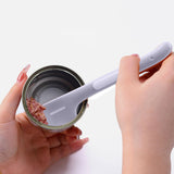 Maxbell Food Can Spoon Shovel Stirring Spoon for Cats Pet Wet Food Storage Gray