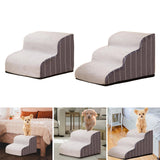 Maxbell Dog Stairs Dog Ramp Ladder Extra Wide Pet Supplies Comfortable for Sofa 2 Layer
