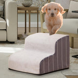 Maxbell Dog Stairs Dog Ramp Ladder Extra Wide Pet Supplies Comfortable for Sofa 2 Layer