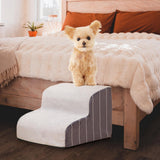 Maxbell Dog Stairs Dog Ramp Ladder Extra Wide Pet Supplies Comfortable for Sofa 2 Layer