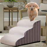 Maxbell Dog Stairs Dog Ramp Ladder Extra Wide Pet Supplies Comfortable for Sofa 3 Layer