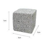 Maxbell 10Pcs Stone Square Teeth Grinding Chewing Toy Guinea Pigs Stone Pet Chew Toy 5cm