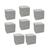 Maxbell 10Pcs Stone Square Teeth Grinding Chewing Toy Guinea Pigs Stone Pet Chew Toy 5cm