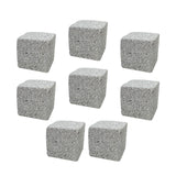 Maxbell 10Pcs Stone Square Teeth Grinding Chewing Toy Guinea Pigs Stone Pet Chew Toy 5cm