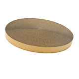 Maxbell Round Cat Scratcher Cardboard Scratch Pad Corrugated Scratching Bed Kitten