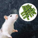 Maxbell Papaya Stem Molar Chew Toy Chew Stick for Rabbit for Gerbils Rats Rabbits