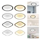 Maxbell ceiling Light Lamp Pendant Light Decoration Corridor Cloakroom White Round Black