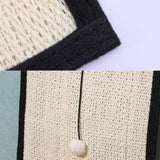 Maxbell Natural Sisal Cat Scratcher Mat Grind Claws Rug Scratch Pad for Couch Seat A