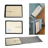 Maxbell Natural Sisal Cat Scratcher Mat Grind Claws Rug Scratch Pad for Couch Seat A