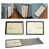 Maxbell Natural Sisal Cat Scratcher Mat Grind Claws Rug Scratch Pad for Couch Seat A