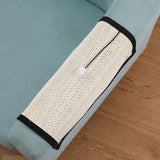 Maxbell Natural Sisal Cat Scratcher Mat Grind Claws Rug Scratch Pad for Couch Seat A